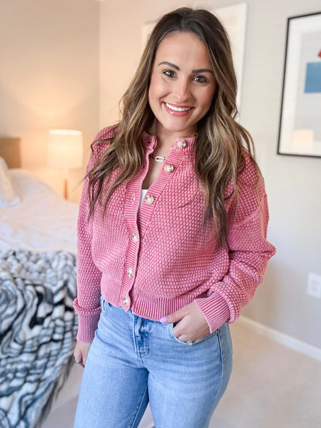 All Seasons Washed Cardigan