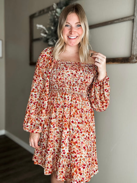 Isobel Floral Smocked Dress