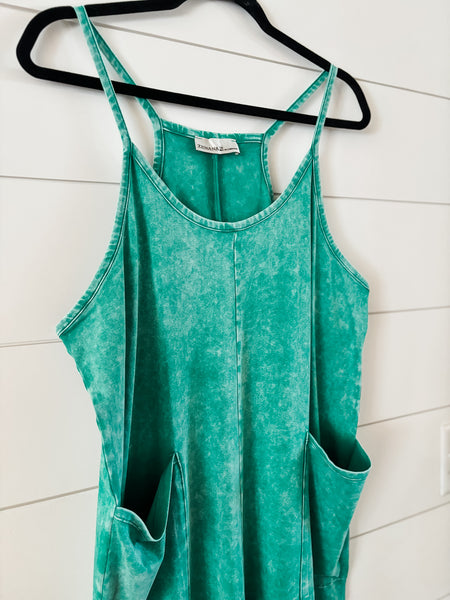 Joanna Washed Jumper - Green