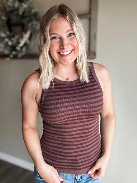 Vada Reversible Tank - French Roast