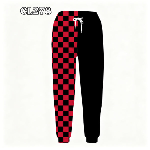 PREORDER Spiritwear Checkered Split Leg Bottom - USD COYOTES