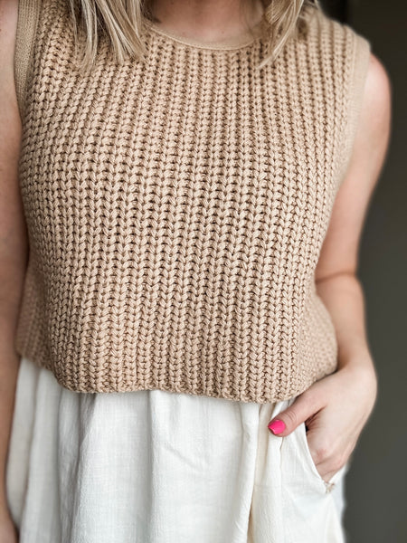 Myra Knit Top Layered Dress