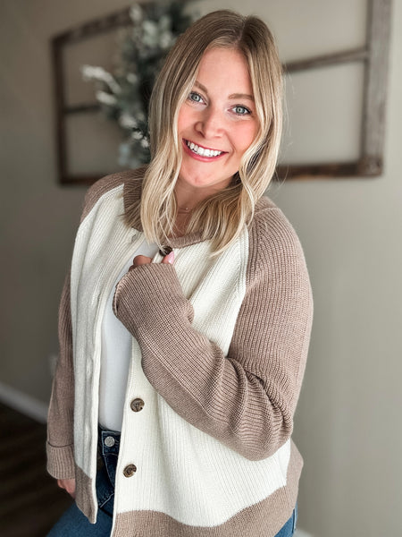 PREORDER Weston Varsity Knit Cardigan
