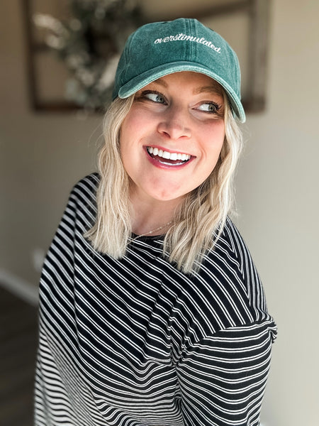 Embroidered Baseball Cap - Green