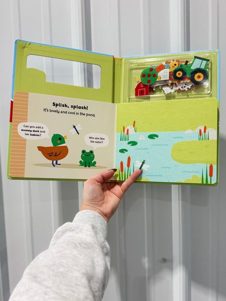 Felt Activity Book - On the Farm