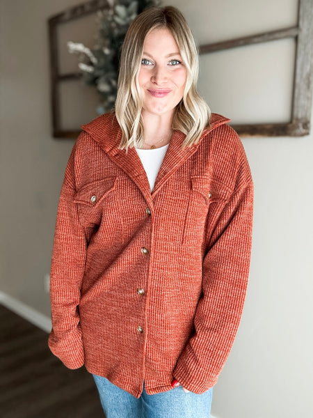 PREORDER Sayer Ribbed Shacket
