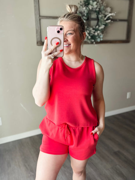 Jada Active Tank & Short Set - Brick