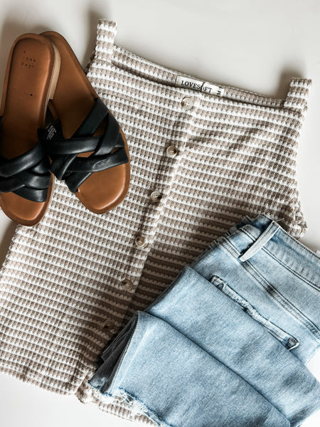 Caprielle Split Hem Tank