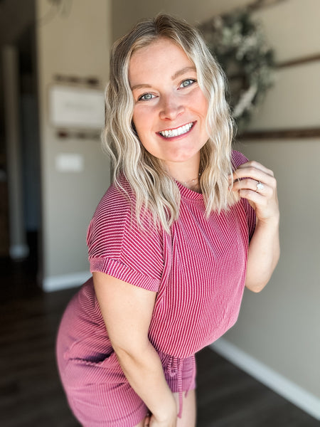 Nori Ribbed Lounge Set