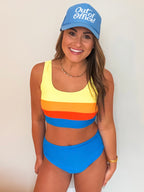 Golden Coast Swim Set - SIZE LARGE