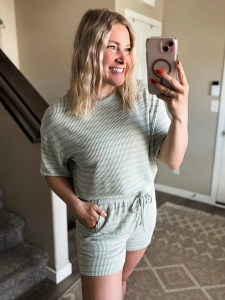 PREORDER Rooney Ribbed Lounge Set