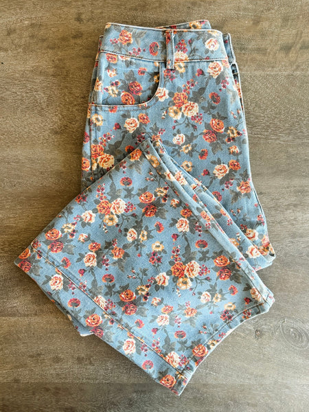 Painted Prairie Barrel Jeans