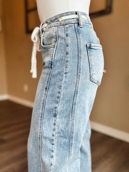 Olson Barrel Drawstring Denim