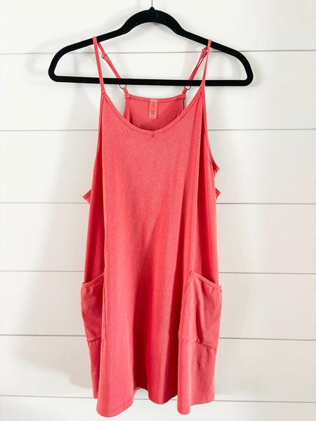 Jessa Sport Dress - Brick