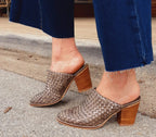 Walk With Me Woven Mules