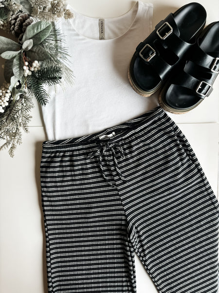 On Repeat Basic Stripe Pant - SIZE MEDIUM