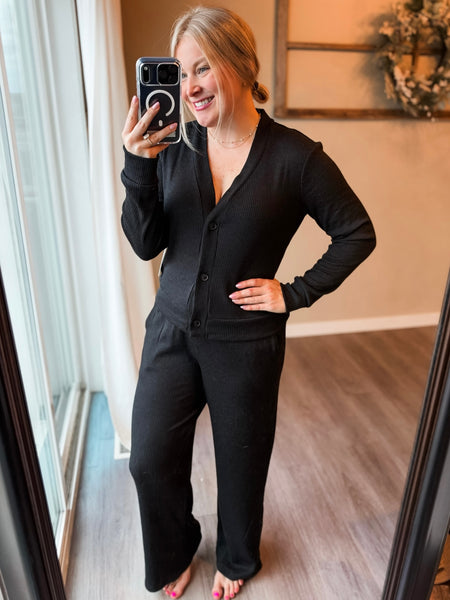 Callan Ribbed Lounge Pant