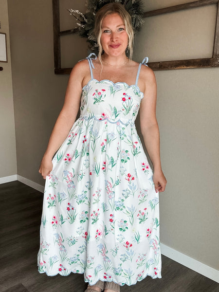 PREORDER Wisteria Lane Floral Dress