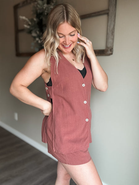 Cypress Linen Two Piece Set