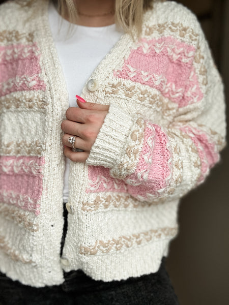Feya Chunky Knit Cardigan