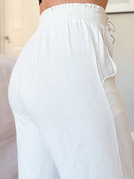 Beachcomber Linen Wide Leg Pants