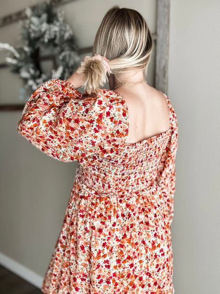 Isobel Floral Smocked Dress