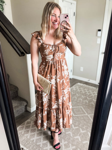Sorrel Floral Midi Dress