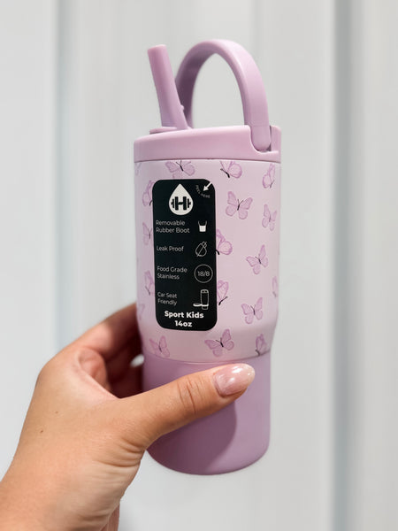 HydroJug 14 oz Sport Kids Water Bottle - Flutter