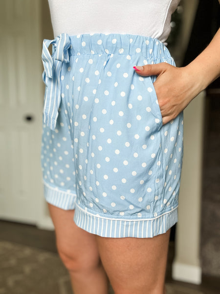 PREORDER Bedtime Beauty Polka Dot PJ Set
