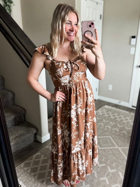 Sorrel Floral Midi Dress