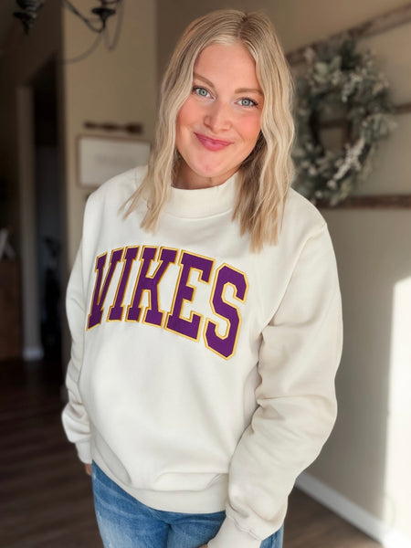 PREORDER Minnesota Retro Embroidered Mockneck