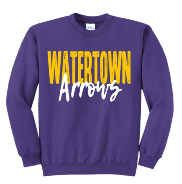 PREORDER Spiritwear Crewneck Sweatshirt - Watertown Arrows