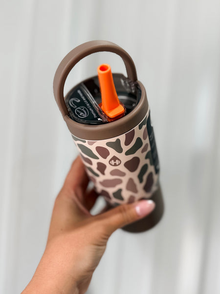 HydroJug 14 oz Sport Kids Water Bottle - Duck Camo