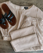 Island Escape Two Piece Set - Chocolate