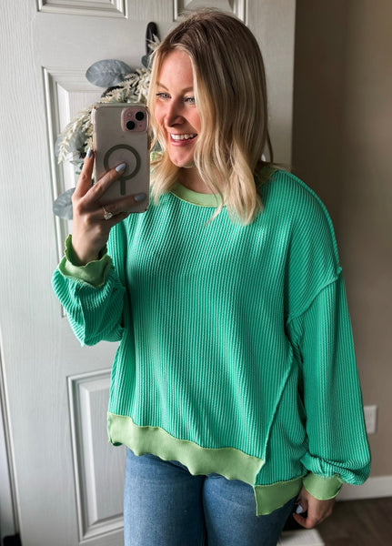 PREORDER Saylor Ribbed Pullover