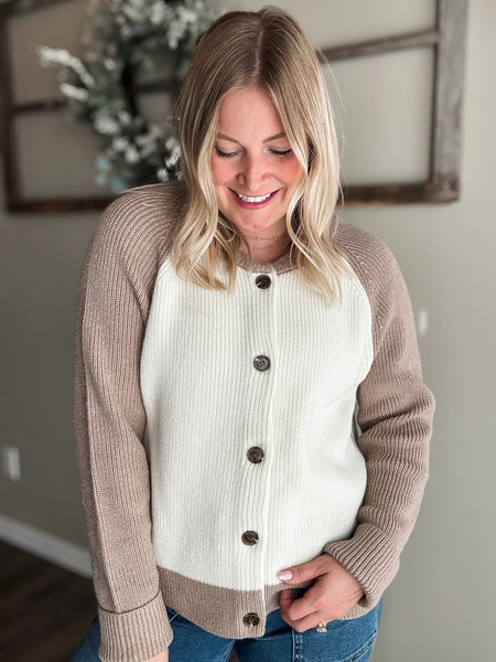 PREORDER Weston Varsity Knit Cardigan