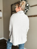 Macie Cowl Neck Sweater - SIZE MEDIUM