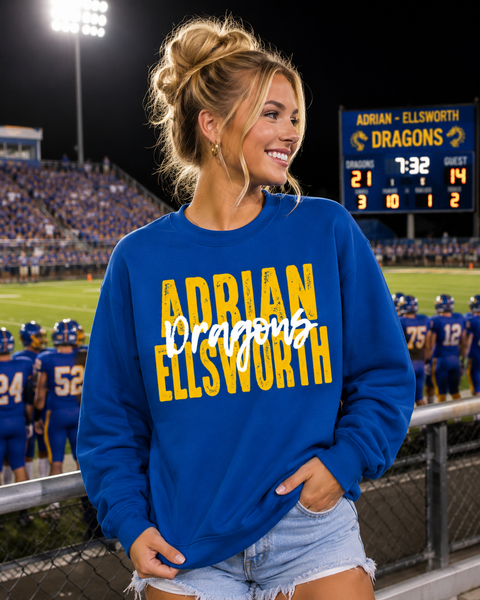PREORDER Spiritwear Crewneck Sweatshirt - Adrian Ellsworth Dragons