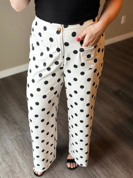 City Spot Wide Leg Pants