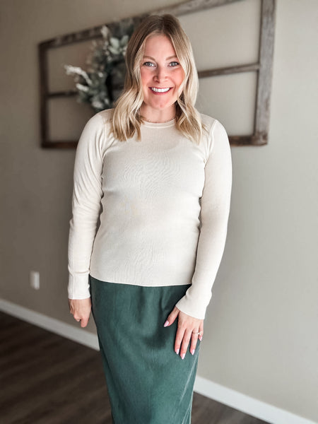 Bellarose Ribbed Knit Top