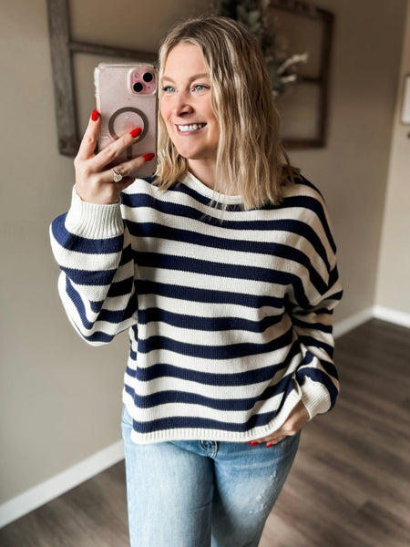 Pier Striped Sweater