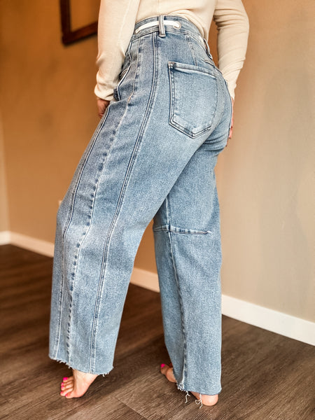Olson Barrel Drawstring Denim