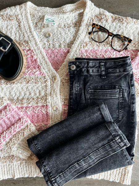 Feya Chunky Knit Cardigan