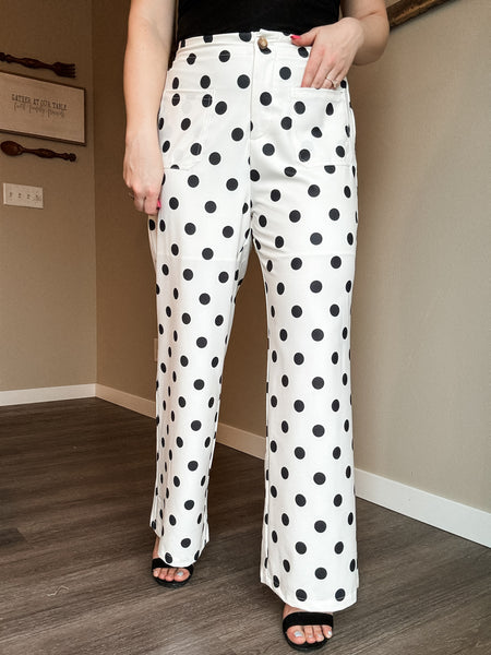 City Spot Wide Leg Pants