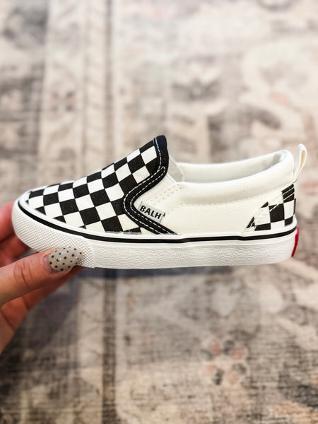 PREORDER Indy Checkered Slip On Sneaker - Kids