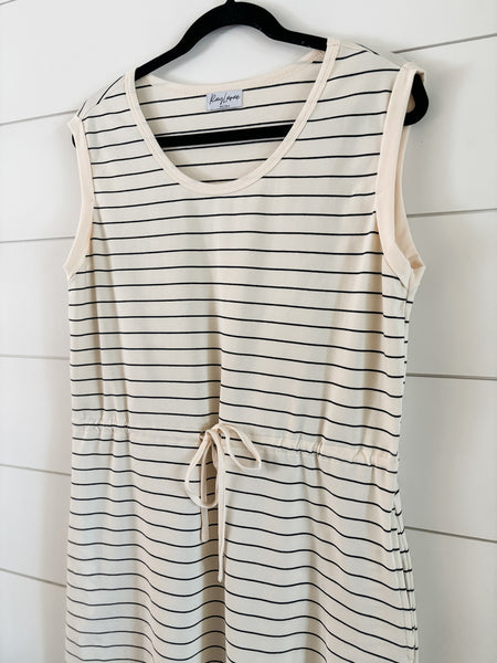 PREORDER Camillia Stripe Tie Dress