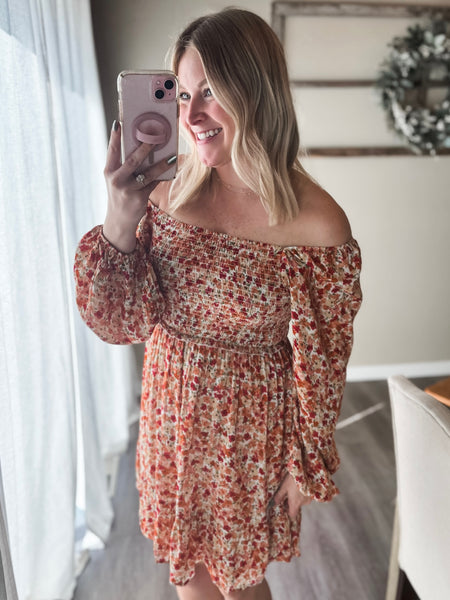 Isobel Floral Smocked Dress