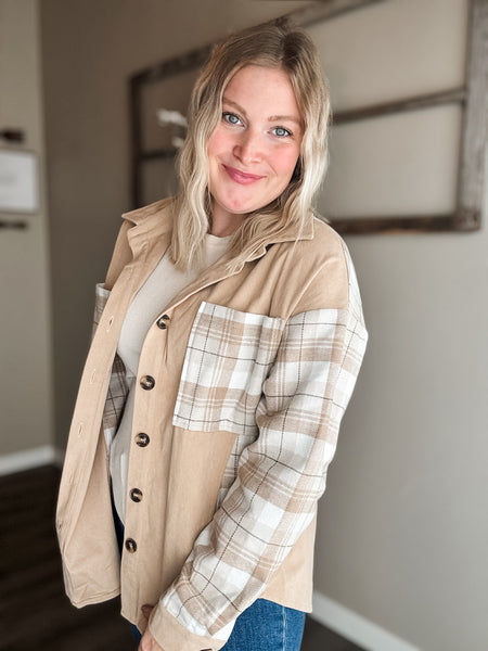 PREORDER Everwood Plaid Shacket