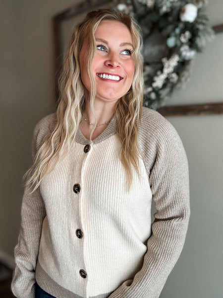 Campus Cutie Varsity Cardigan