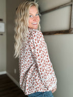 Maggie Button Down Blouse - SIZE MEDIUM